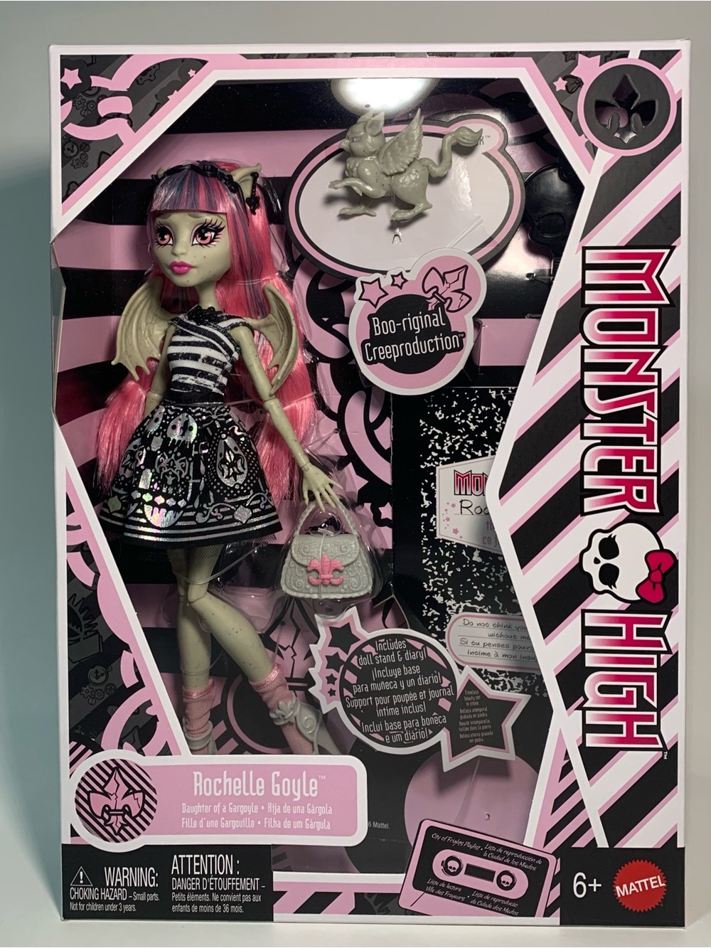 Monster High Rochelle Goyle Boo-riginal Creeproduction 2026(New in box)